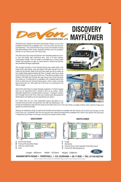 Devon Discovery and Mayflower