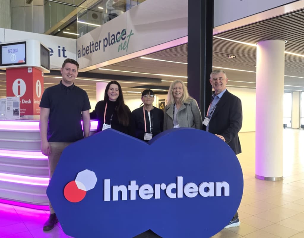 The Edwards Team At Interclean In Amsterdam