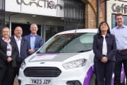 The Edwards Team Stood Outside Their New Yorkshire Office