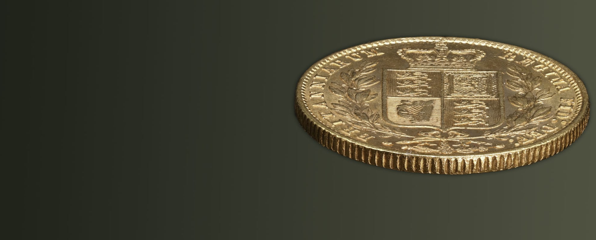 Shield Back Gold Sovereign