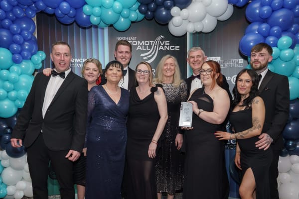 The Edwards Team Celebrating A Recent Award Win