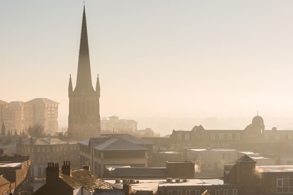 The City of Wakefield in West Yorkshire