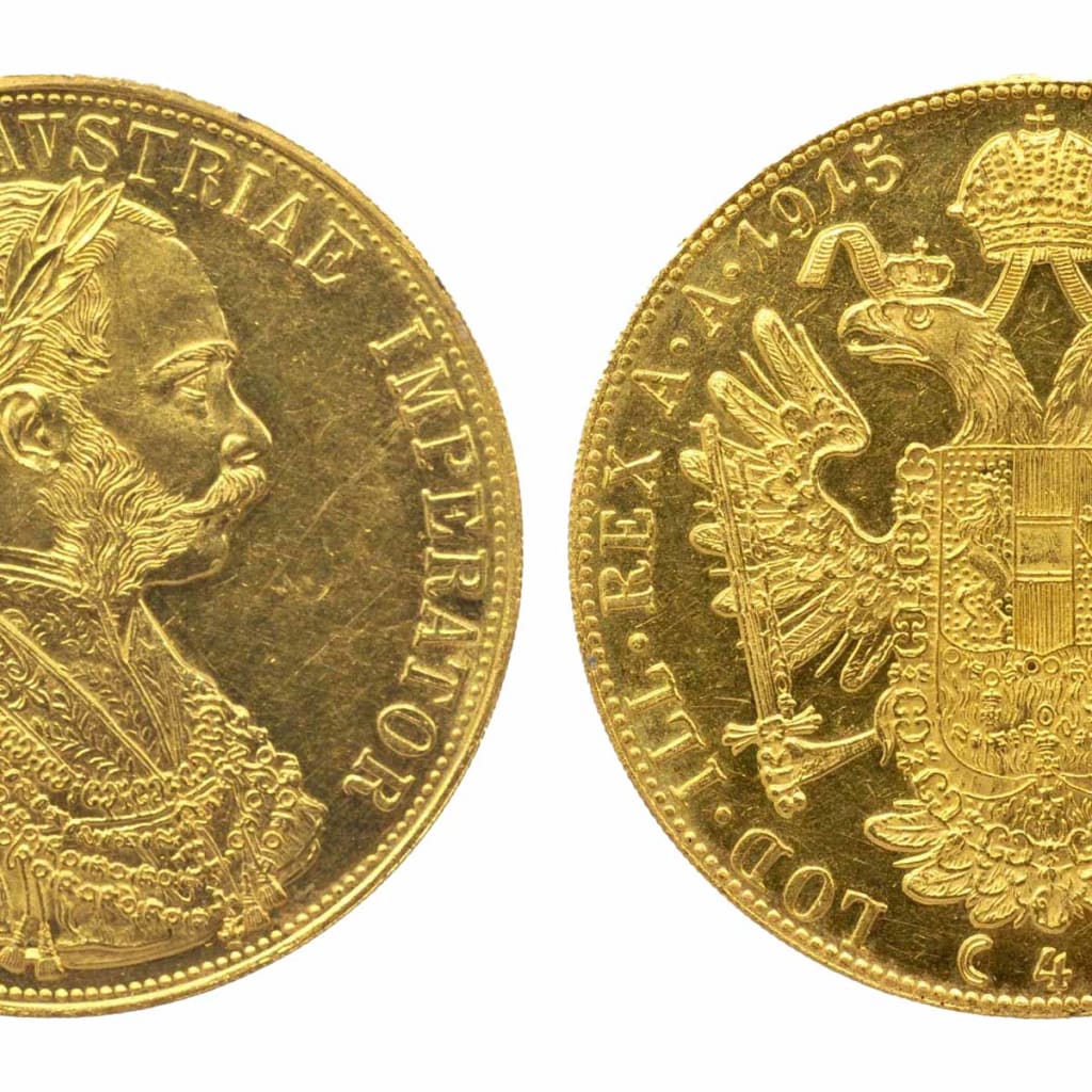 Austrian 4 Ducat Gold Coin