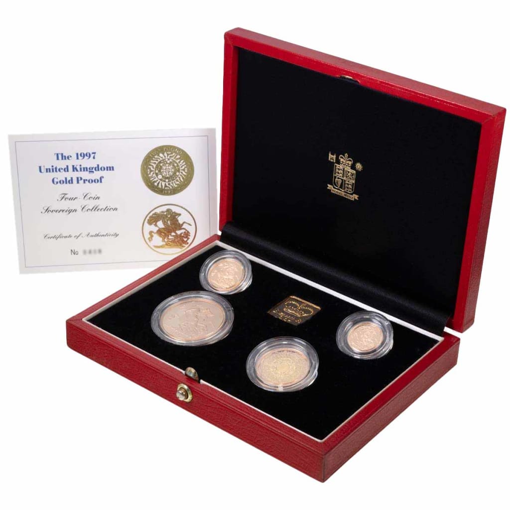 4 Coin Sovereign Set