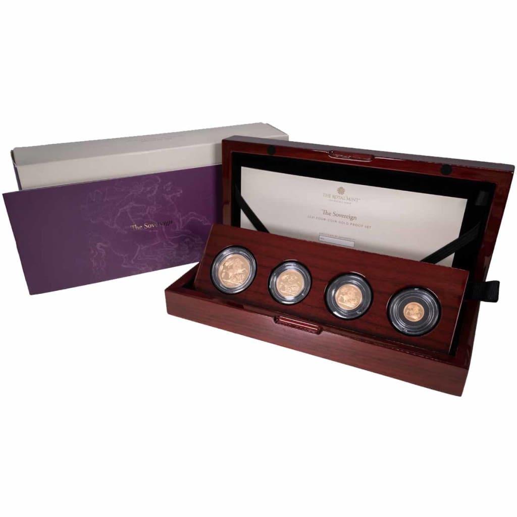 4 Coin Small Sovereign Set