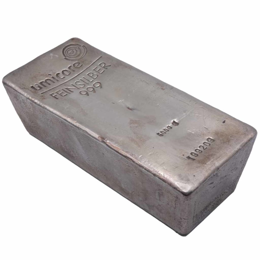 Umicore 5kg Silver Bar