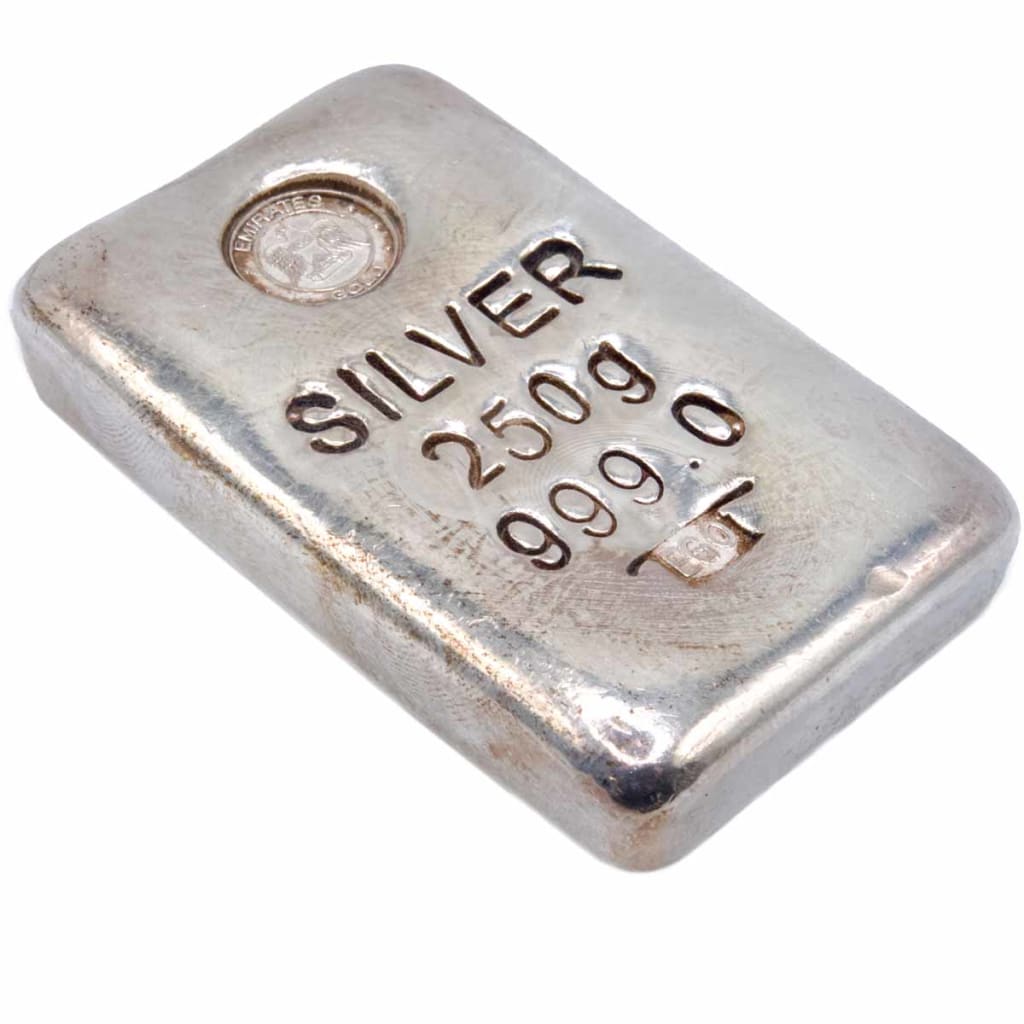 250g Silver Bullion Bar