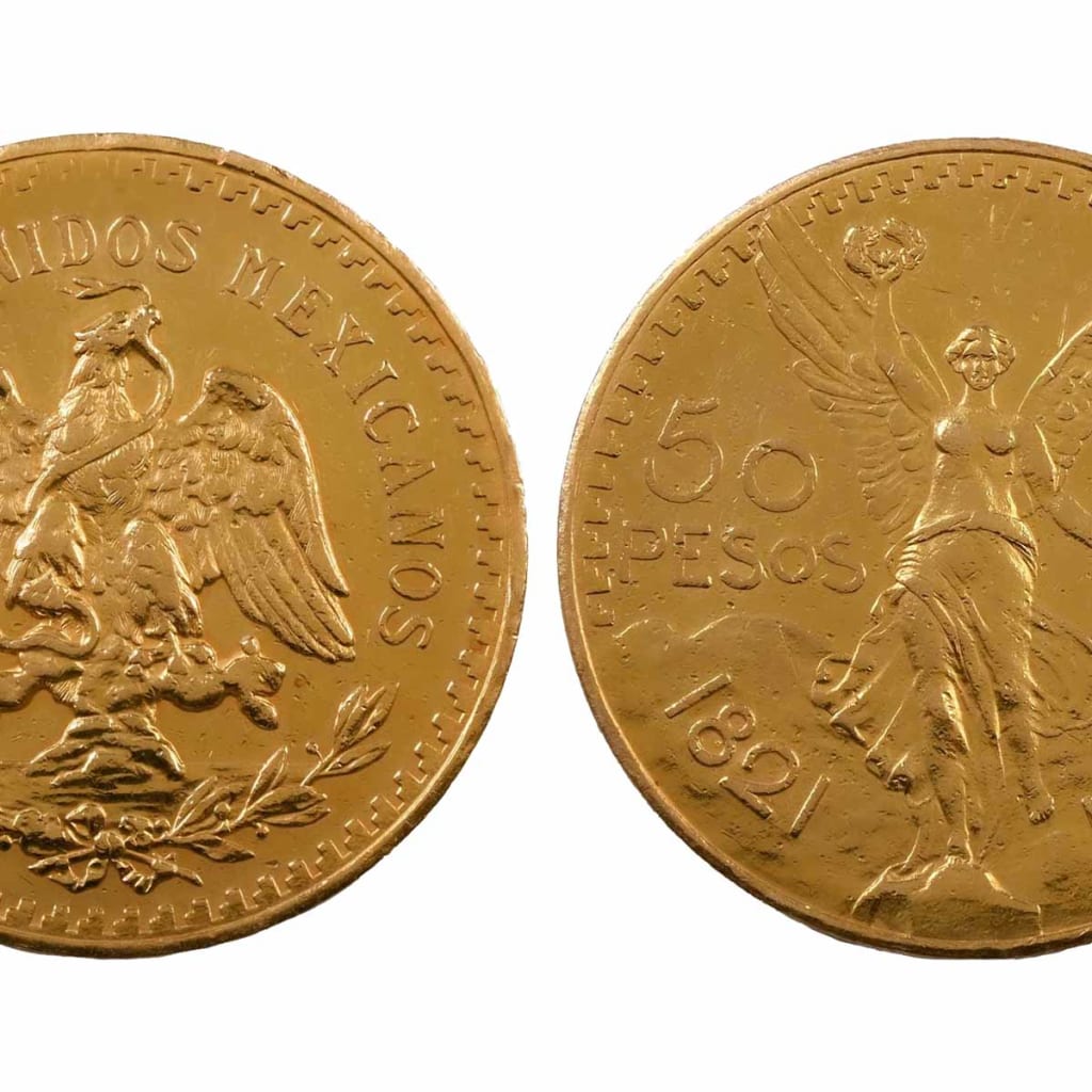 Mexican 50 Pesos Gold Coin