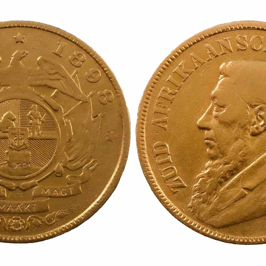 South African One Pond Gold Coin