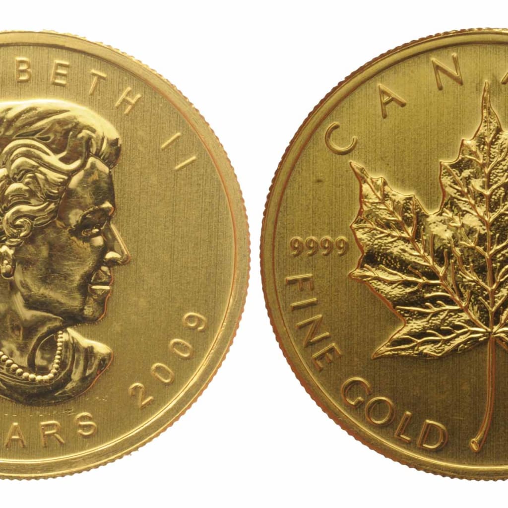 1 Ounce Canadian Maple Gold Coin