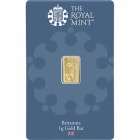 SEMBGBB1GS : Royal Mint 1g Britannia Gold Bar