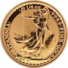 A generic image of our best value quarter ounce Britannias