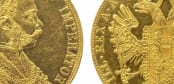 Austrian 4 Ducat Gold Coin