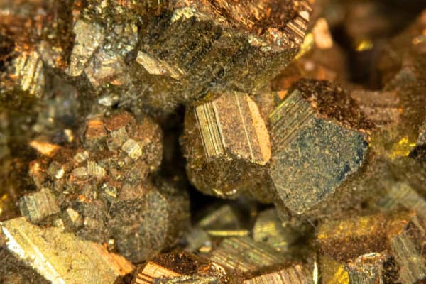 A cluster of Fool's Gold (Pyrite)