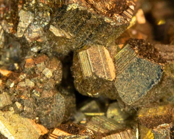 A cluster of Fool's Gold (Pyrite)