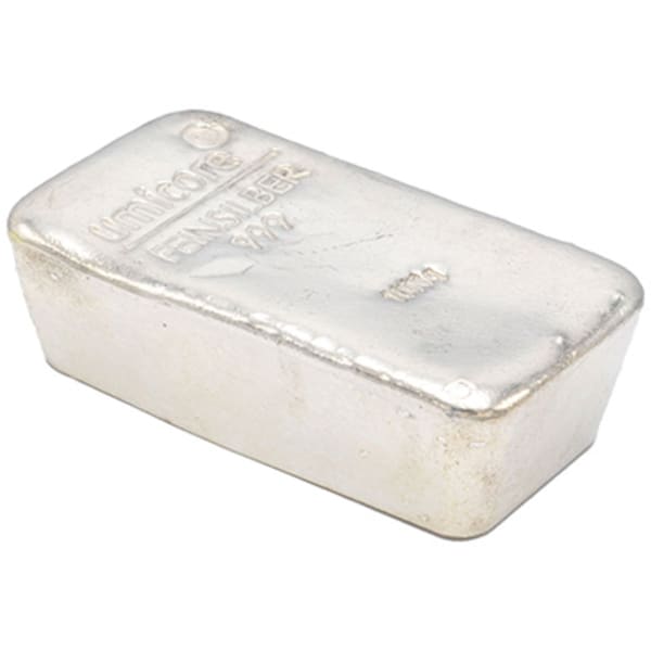 Umicore 1kg Silver Bar - 999 Fine Silver Investment Bullion