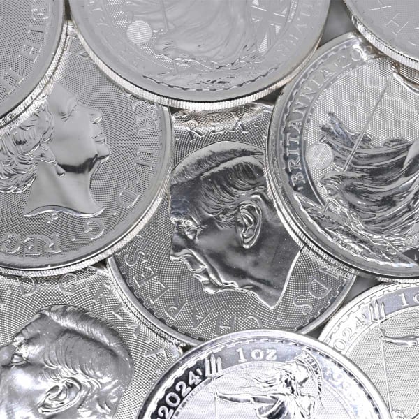Best Value 1oz Silver Britannia Coin - Mixed Dates from 2013 Onwards