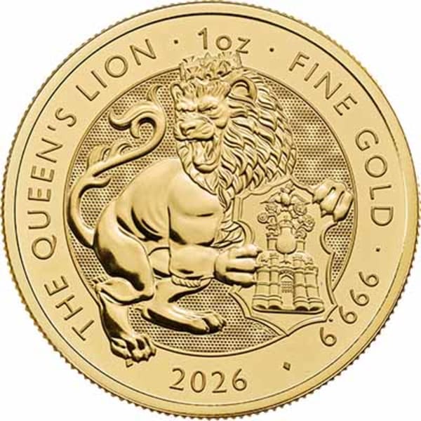 2026 1oz Gold Queens Lion