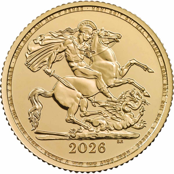 Reverse image of the 2026 half Sovereign