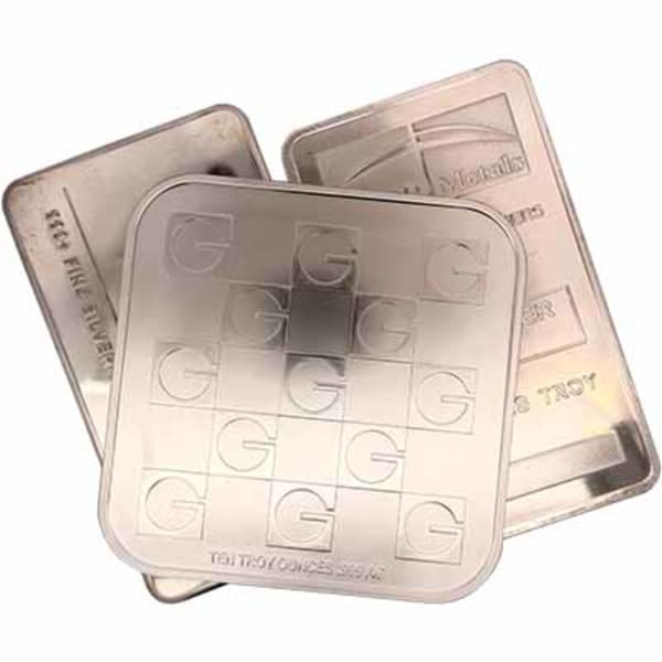 Pre-owned 10oz Silver Bars