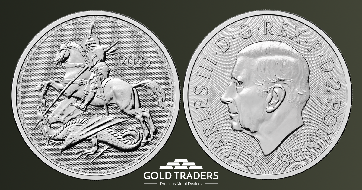2025 St George and the Dragon 1oz Silver Coin | The Royal Mint Bullion