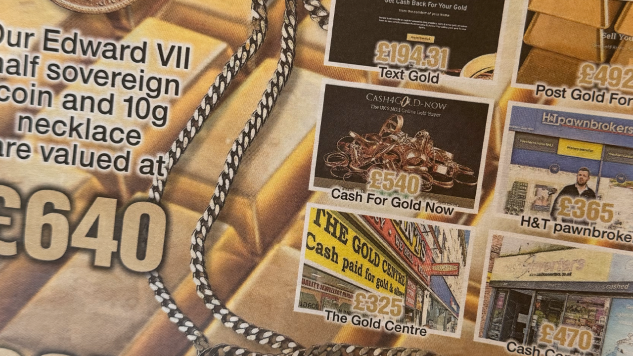 Sun Investigation Reveals Gold Sellers Being Paid a Fraction of Market Value