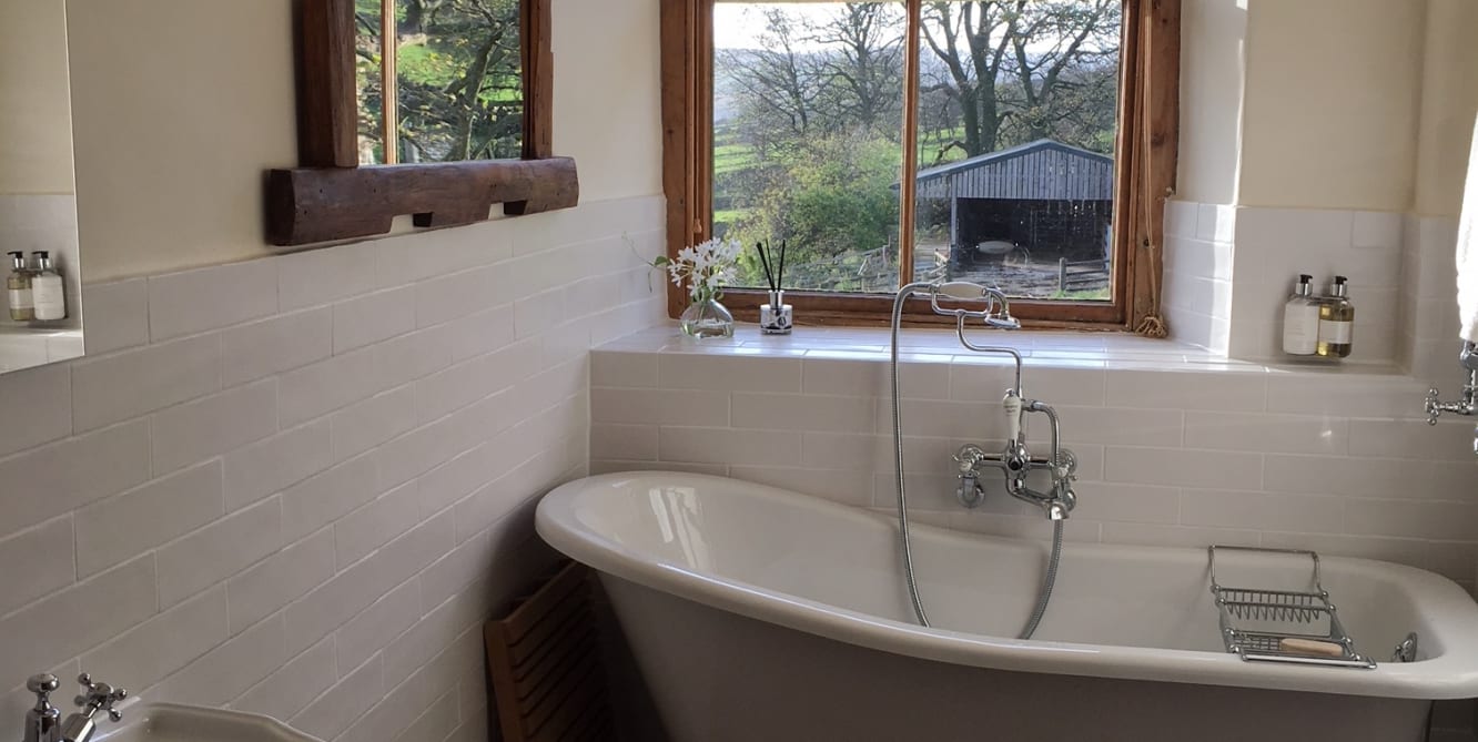 makeover of family bathroom