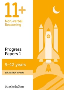 11+ Non-verbal Reasoning Progress Papers Book 1 Thumbnail Image