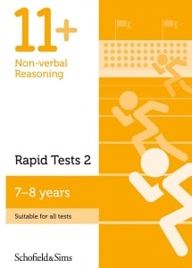 11+ Non-verbal Reasoning Rapid Tests Book 2 Image