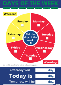 Days of the Week Image