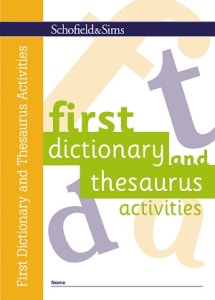 First Dictionary and Thesaurus Activities Thumbnail Image