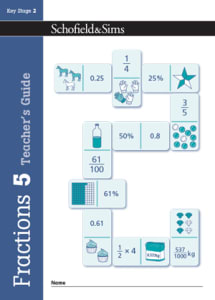 Fractions, Decimals and Percentages Book 5 Teacher's Guide Thumbnail Image