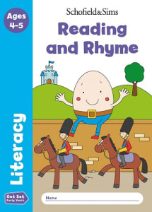 Get Set Literacy Reading and Rhyme: Reception, Ages 4-5 Thumbnail Image