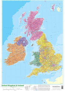 Map of UK and Ireland Image