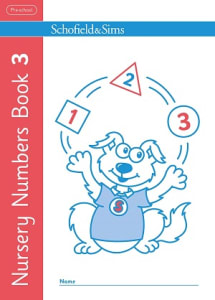 Nursery Numbers Book 3: Early Years, Ages 3+ Thumbnail Image