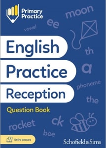 Primary Practice English Reception Question Book, Ages 4-5 Thumbnail Image