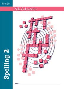 Spelling Book 2 (Year 2) Image