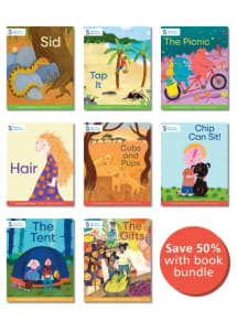 Phonics SSP Scheme Readers and Workbooks: Schofield and Sims