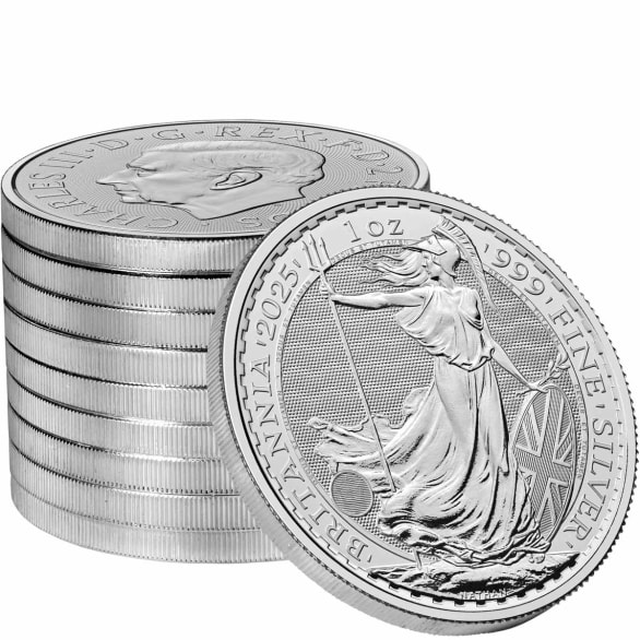 2025 Silver Britannia Stack