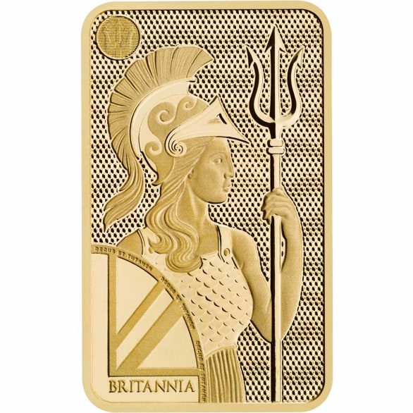 The Royal Mint 10g Gold Britannia Bar