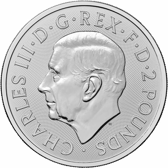 2025 St George and the Dragon 1oz Silver Bullion Coin