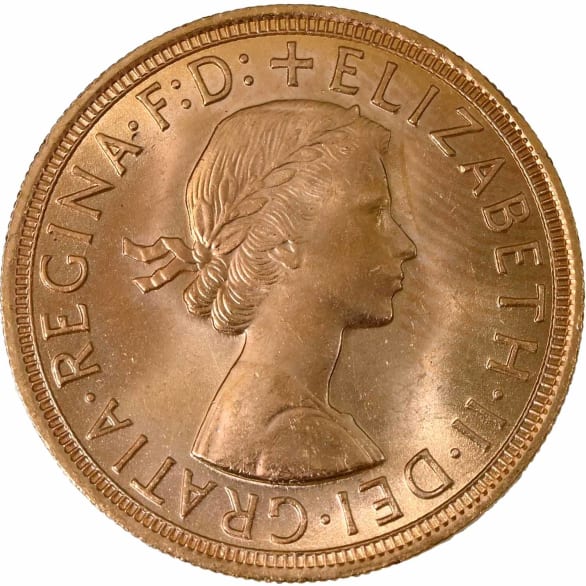 1957 Gold Sovereign