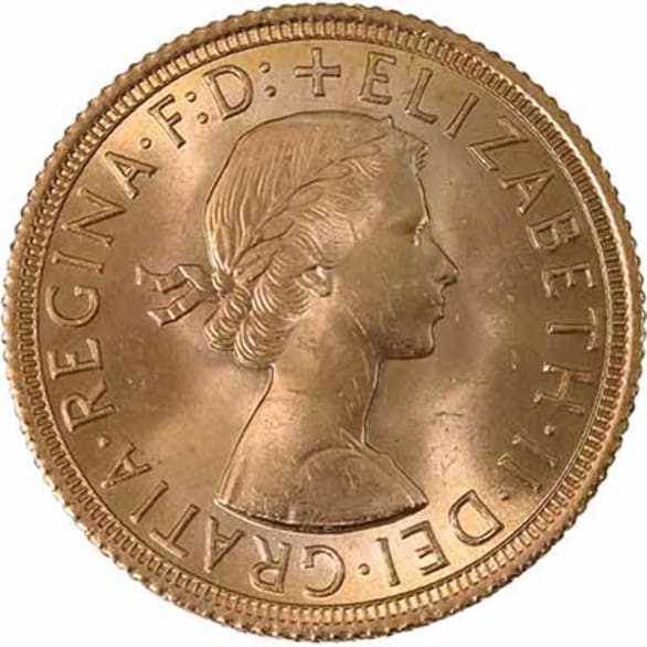 1958 Gold Sovereign
