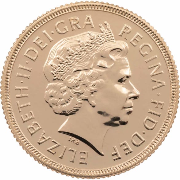 2002 Gold Sovereign