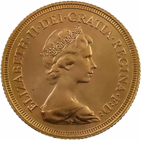 1976 Gold Bullion Sovereign