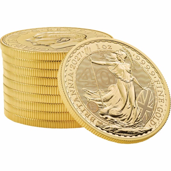 2027 1oz Gold Britannia Stack