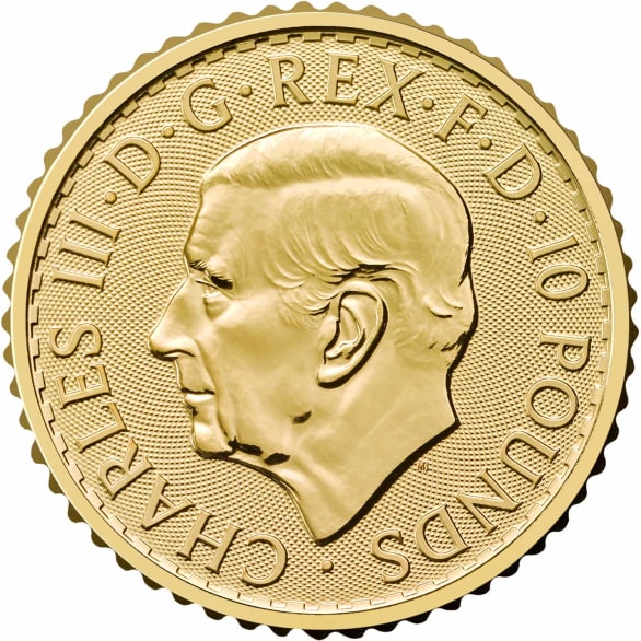 2027 Tenth Ounce Gold Bullion Britannia