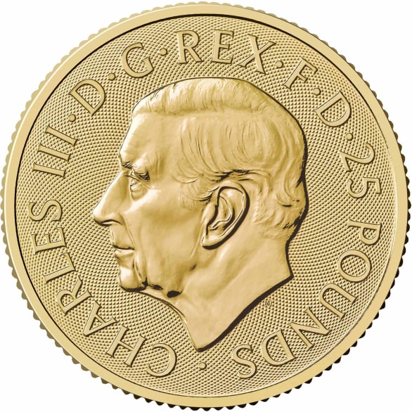 2027 Quarter Ounce Gold Bullion Britannia