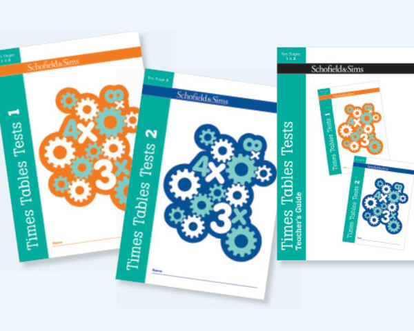 Revised edition of Times Tables Tests: Schofield and Sims