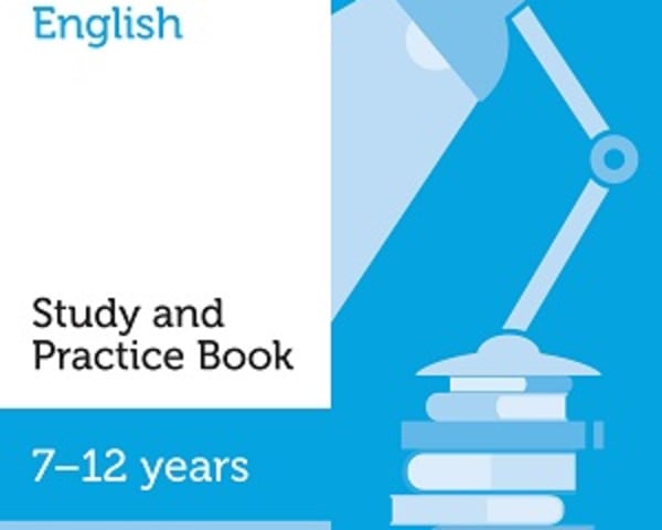 11+ English Study and Practice Book — cover image